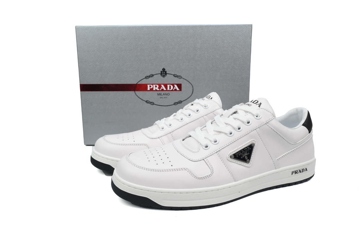 Prada Downtown Low Sneakers White
