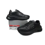 Prada Low Top Loafers Black