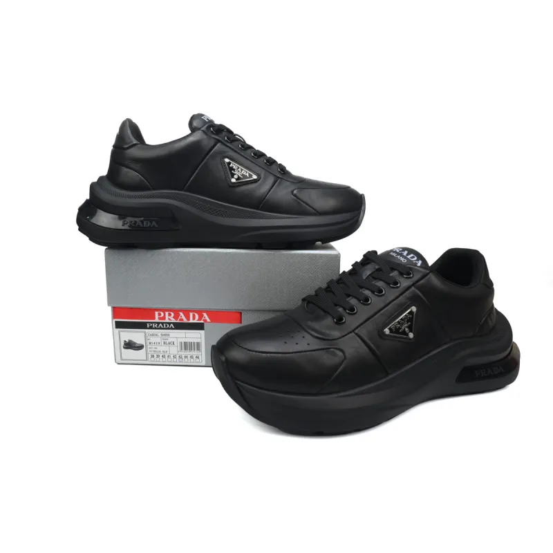 Prada Low Top Loafers Black