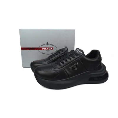 Prada Low Top Loafers Black 02