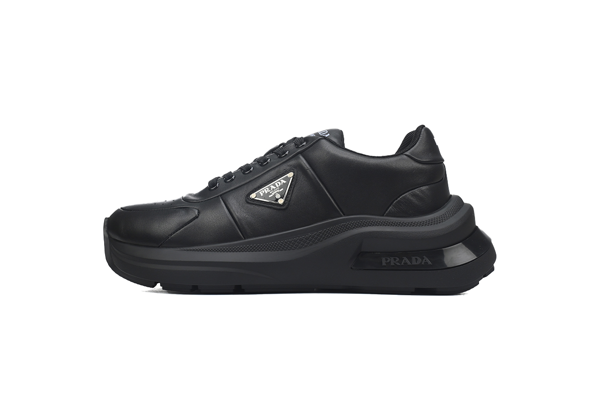 Prada Low Top Loafers Black