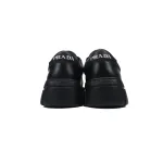 Prada Low-Top Sneakers Serrated Black