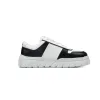 Prada Low-Top Sneakers Serrated Black And  White