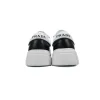 Prada Low-Top Sneakers Serrated Black And  White