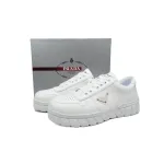Prada Low-Top Sneakers Serrated White