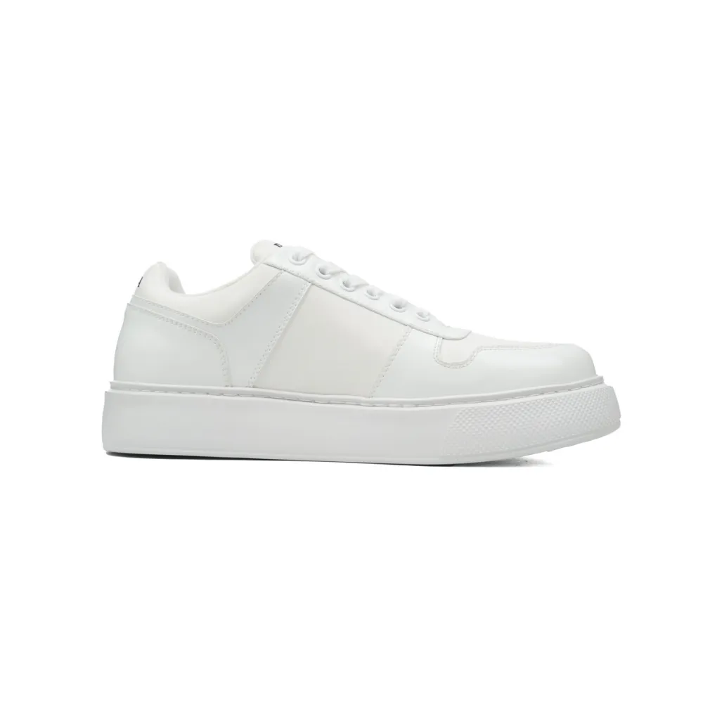 Prada Platform Sneakers White