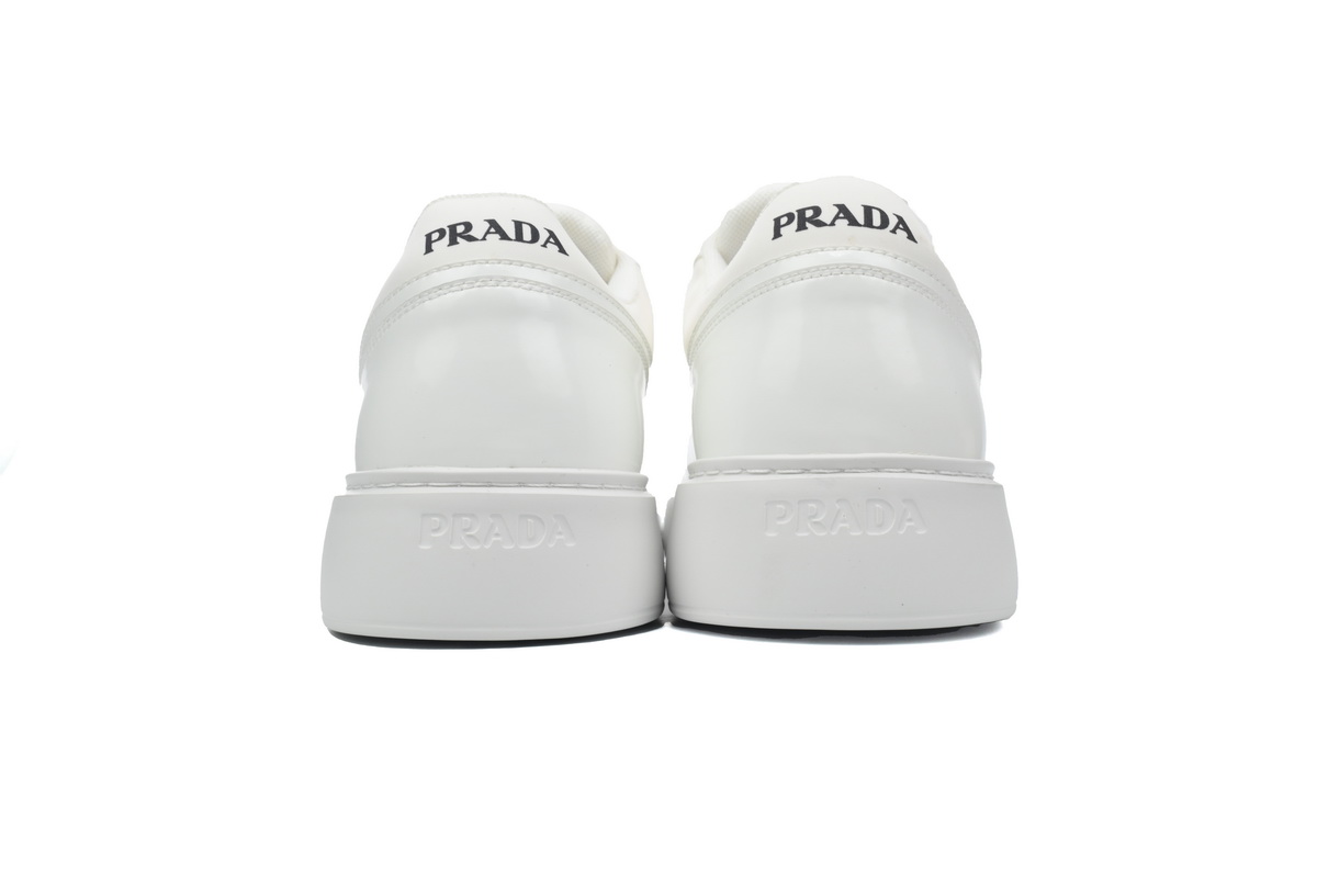 Prada Platform Sneakers White