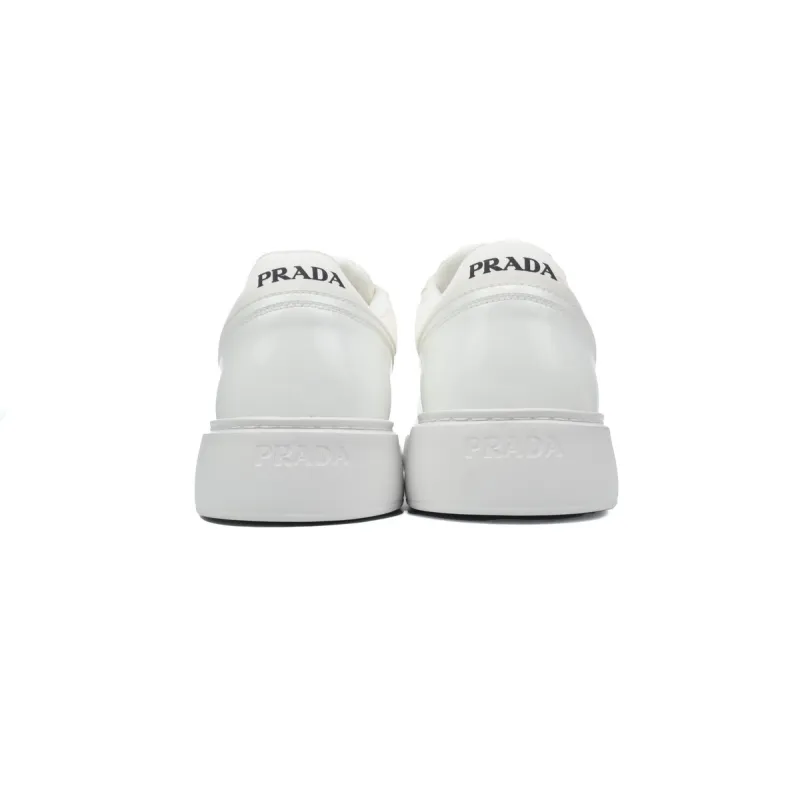 Prada Platform Sneakers White