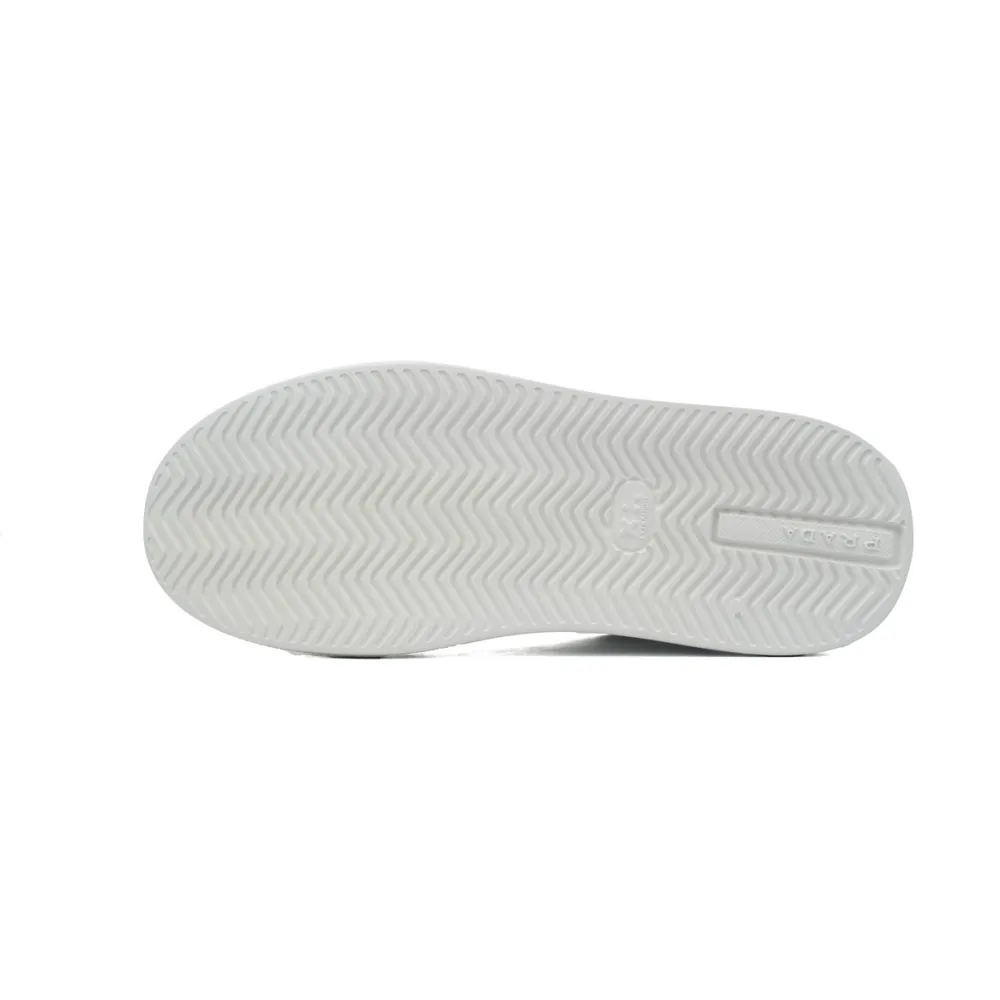 Prada Platform Sneakers White