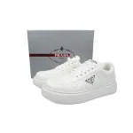 Prada Platform Sneakers White