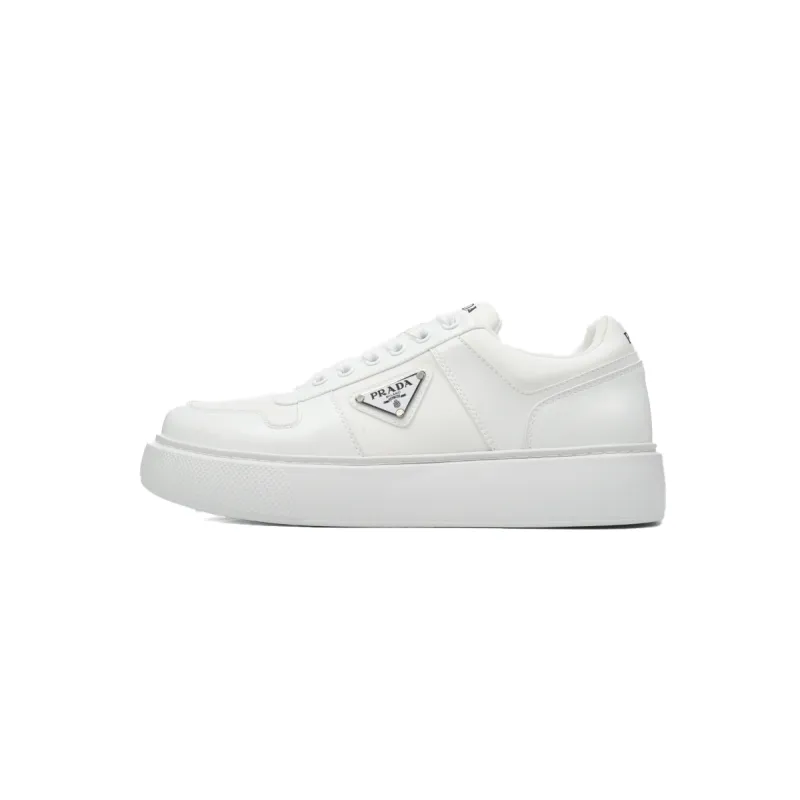 Prada Platform Sneakers White