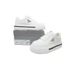 Prada Platform Sneakers White Plaid