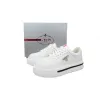 Prada Platform Sneakers White Plaid