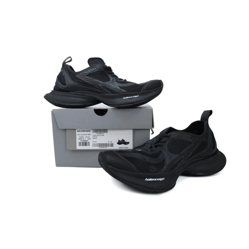 Balenciaga Circuit Sneaker 'Worn-Out - Black'  793945 WFLGY 1000