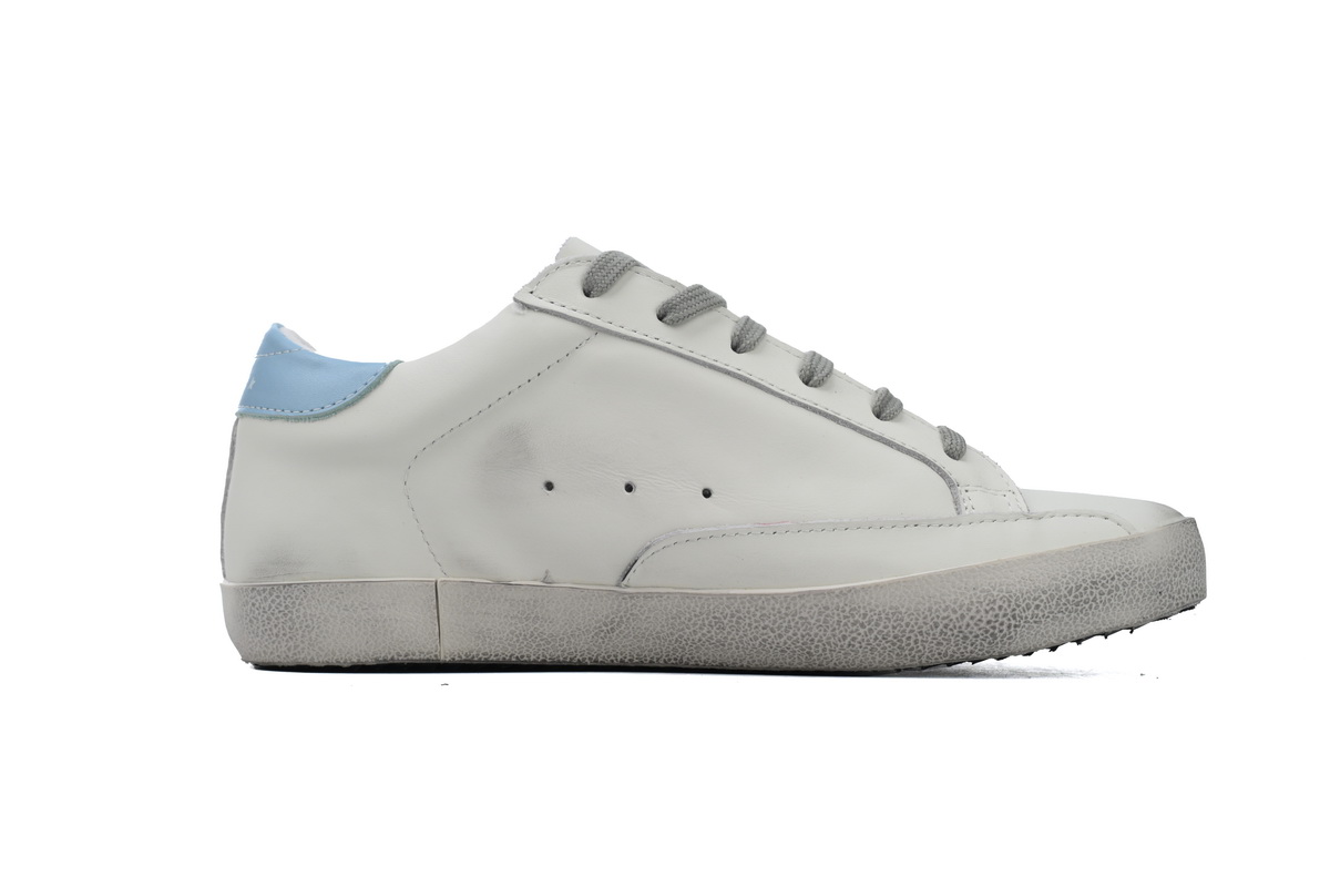 Golden Goose Super Star 'Blue Heel'