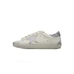 Golden Goose Super Star 'Sparkling Silver Heel'