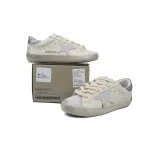 Golden Goose Super Star 'Sparkling Silver Heel'