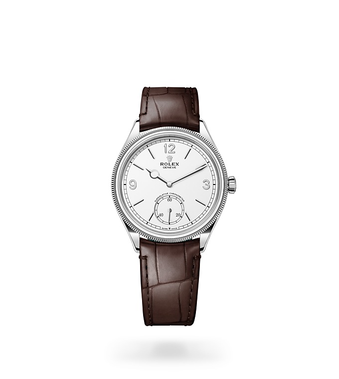 Rolex 1908 watch: 18 kt white gold - m52509-0006