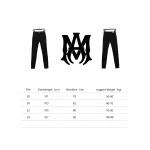 AMIRI  Jeans Black Ripped Diamond High Street