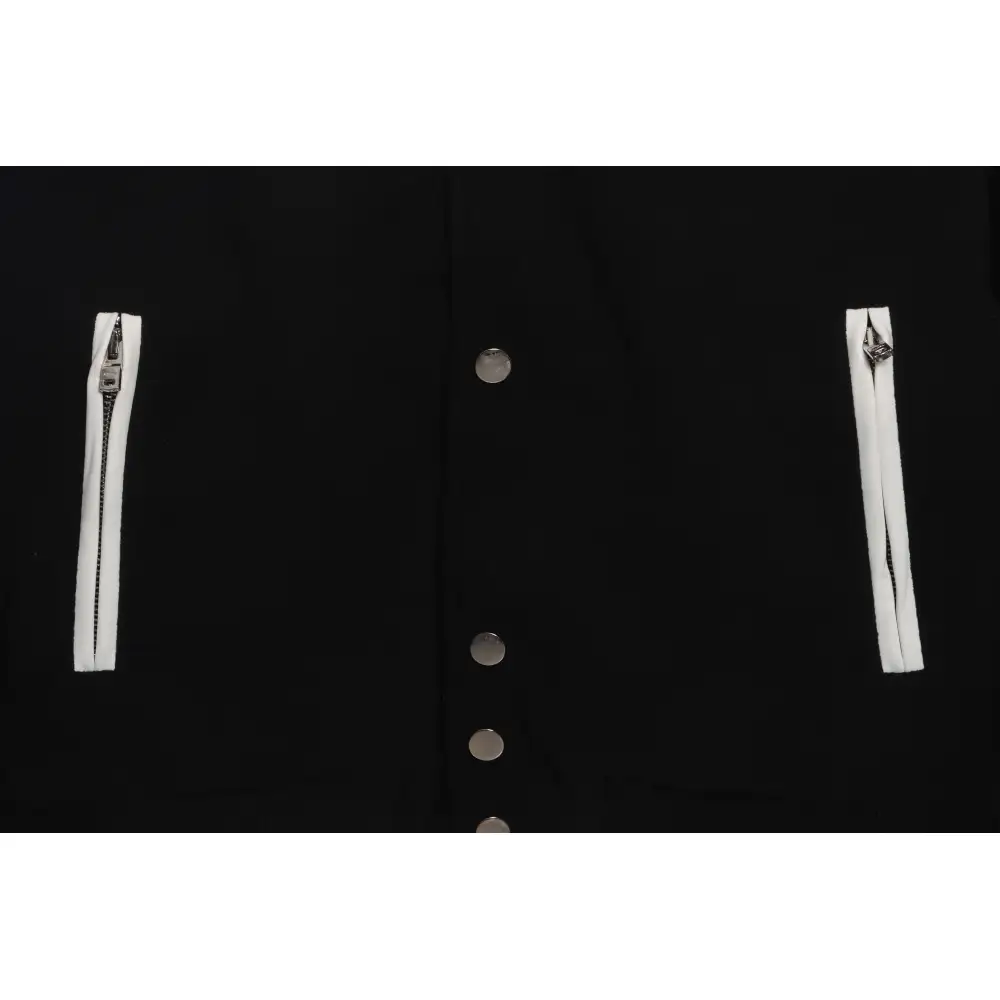 AMIRI classic contrast sleeve jacket