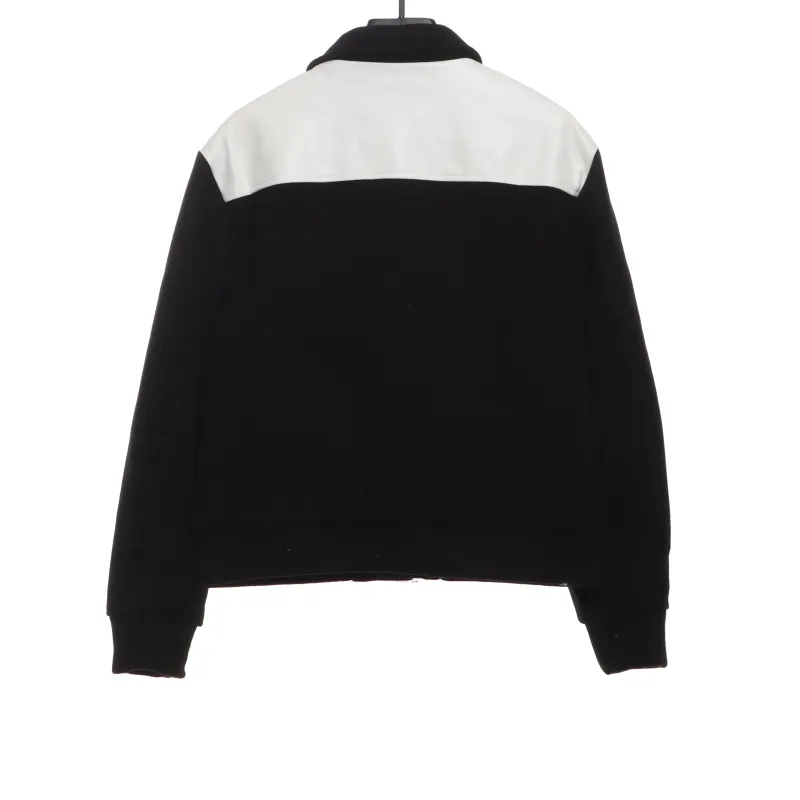 AMIRI classic contrast sleeve jacket