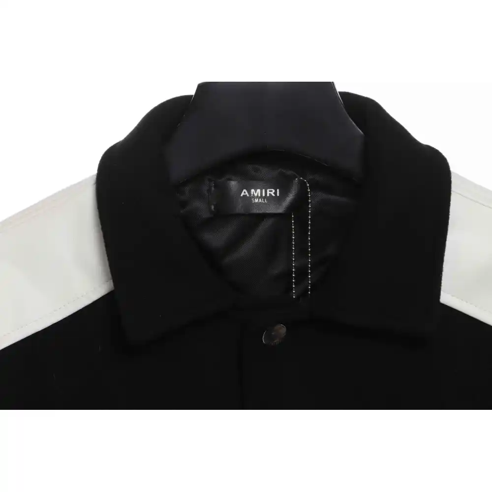 AMIRI classic contrast sleeve jacket