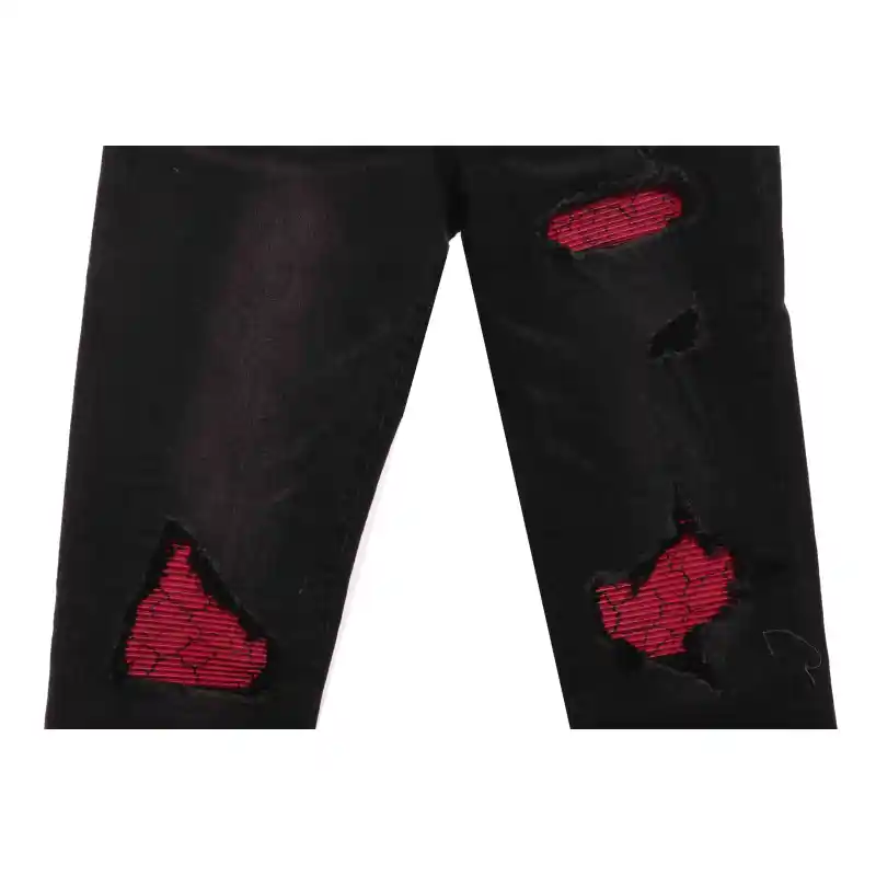 Amiri Jeans Pink Ripped