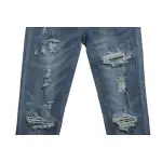 Amiri Jeans Washed Blue Distressed 