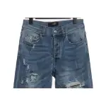 Amiri Jeans Washed Blue Distressed 