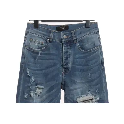 Amiri Jeans Washed Blue Distressed  01