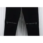 AMIRI MX1 zip-up washed stretch denim trousers