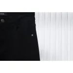 AMIRI MX1 zip-up washed stretch denim trousers