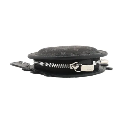 LV Crab Coin Purse Pendant Black 02