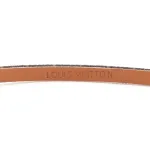 LV sunflower doll pendant leather bracelet