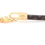LV sunflower doll pendant leather bracelet
