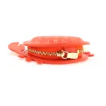 LV Crab Coin Purse Pendant Red