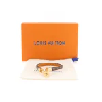 LV heart-shaped lock pendant bracelet