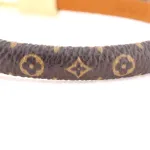 LV heart-shaped lock pendant bracelet