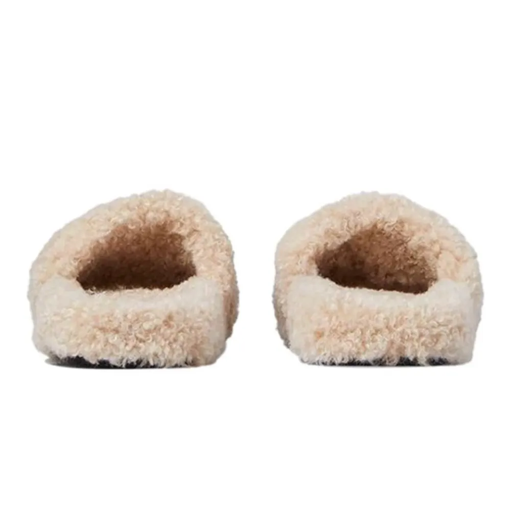 Balenciaga Furry Slide Beige 654261W2DO19796