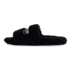 Balenciaga Furry Slide Black 654747W2DO11096
