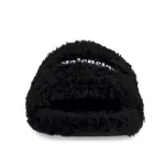 Balenciaga Furry Slide Black 654747W2DO11096