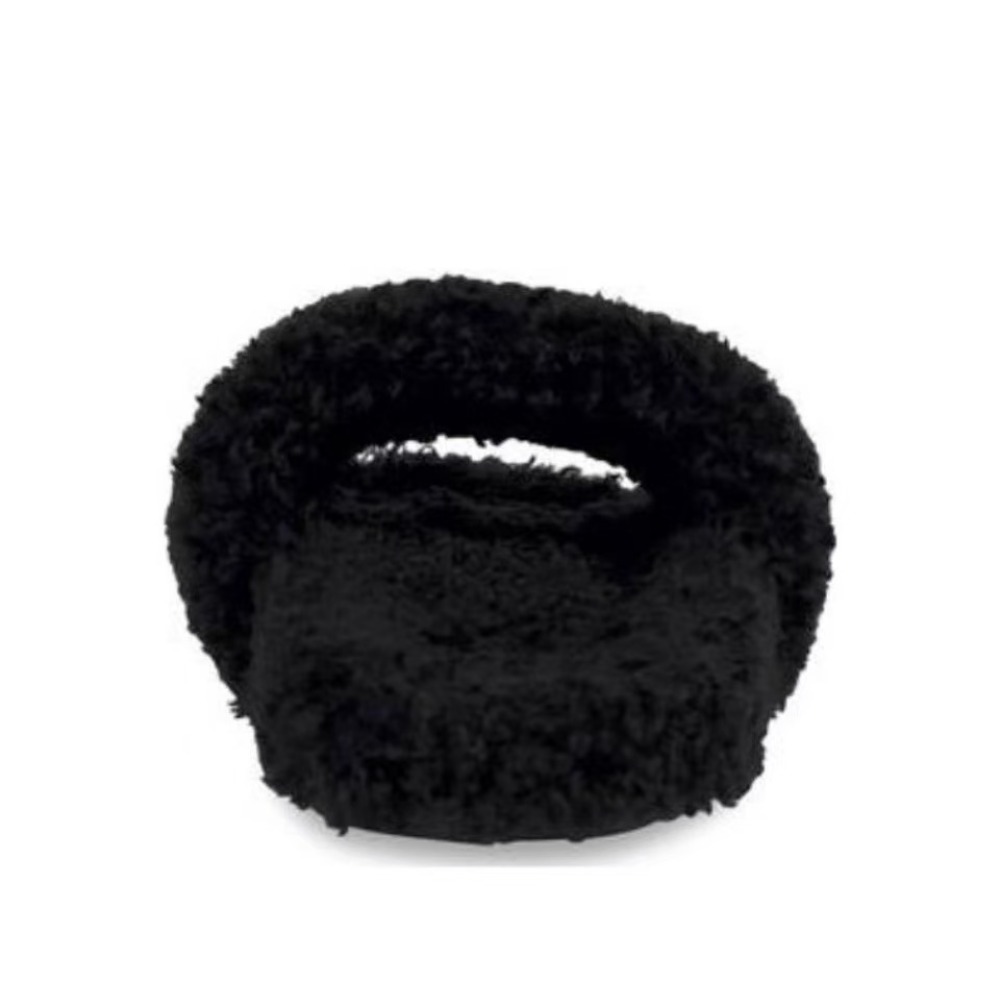 Balenciaga Furry Slide Black 654747W2DO11096