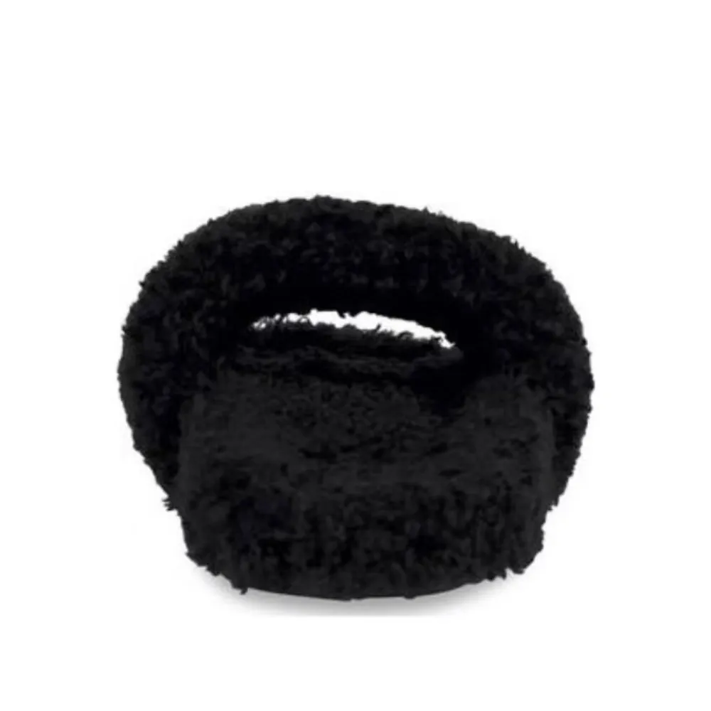 Balenciaga Furry Slide Black 654747W2DO11096