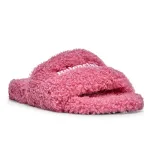 Balenciaga Furry Slide Pink  654261WBDZ05096