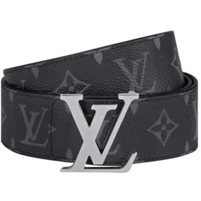 LV Calfskin Monogram Eclipse LV Initiales Belt CK0725 01