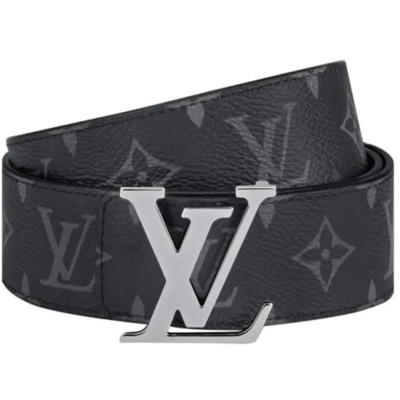 LV Calfskin Monogram Eclipse LV Initiales Belt CK0725