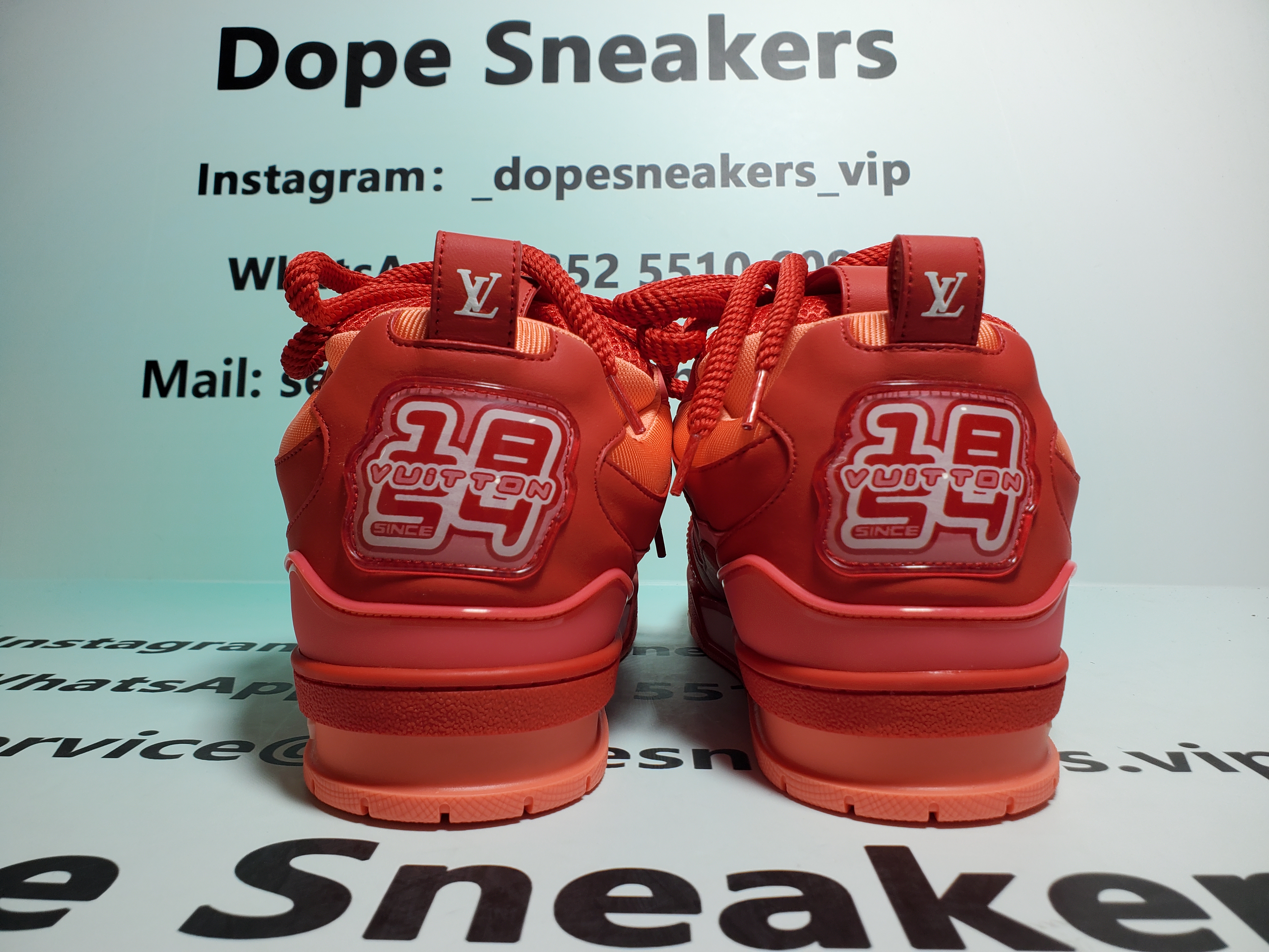 Louis Vuitton LV Skate All Red 1ACQNP