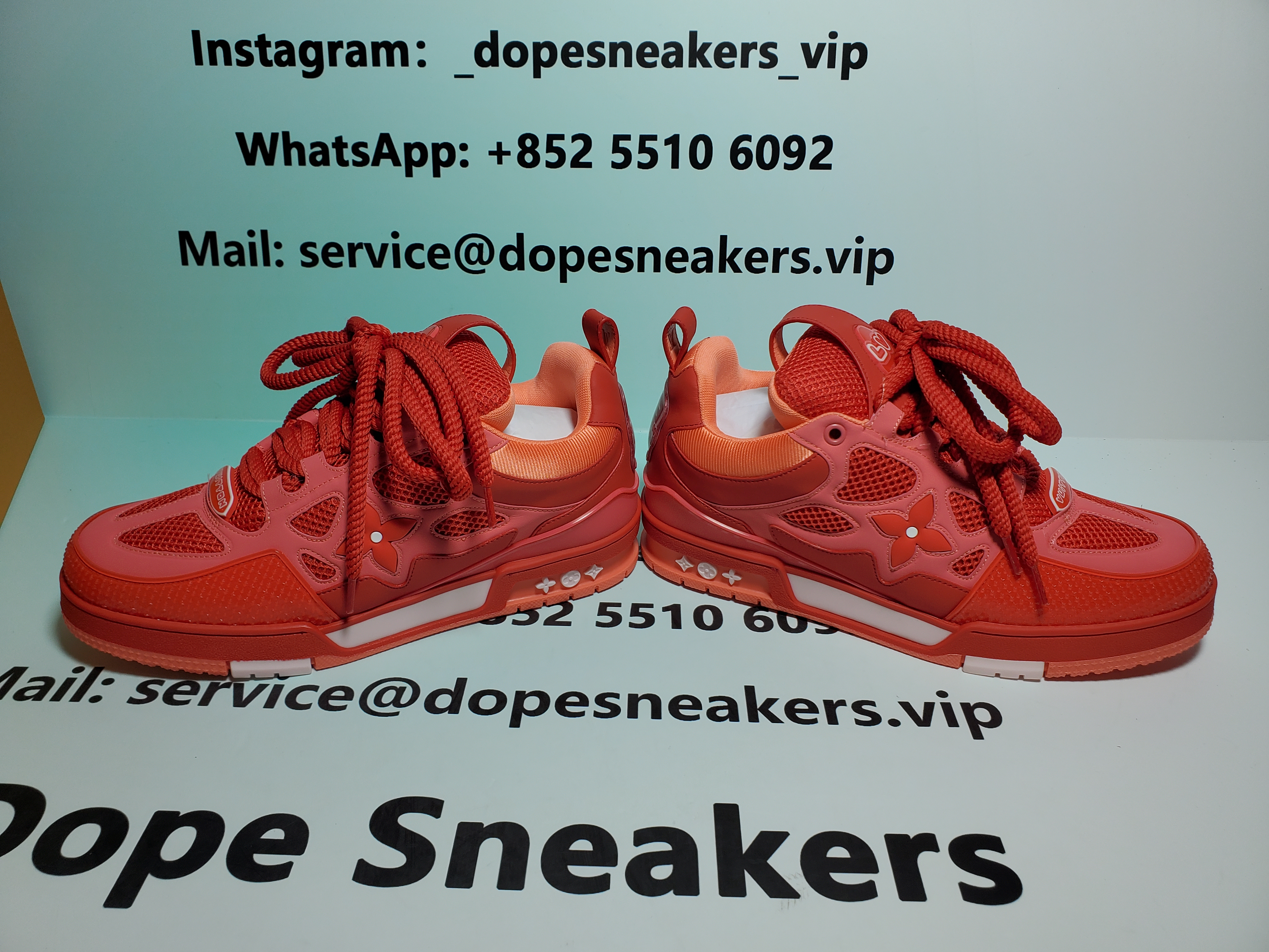 Louis Vuitton LV Skate All Red 1ACQNP
