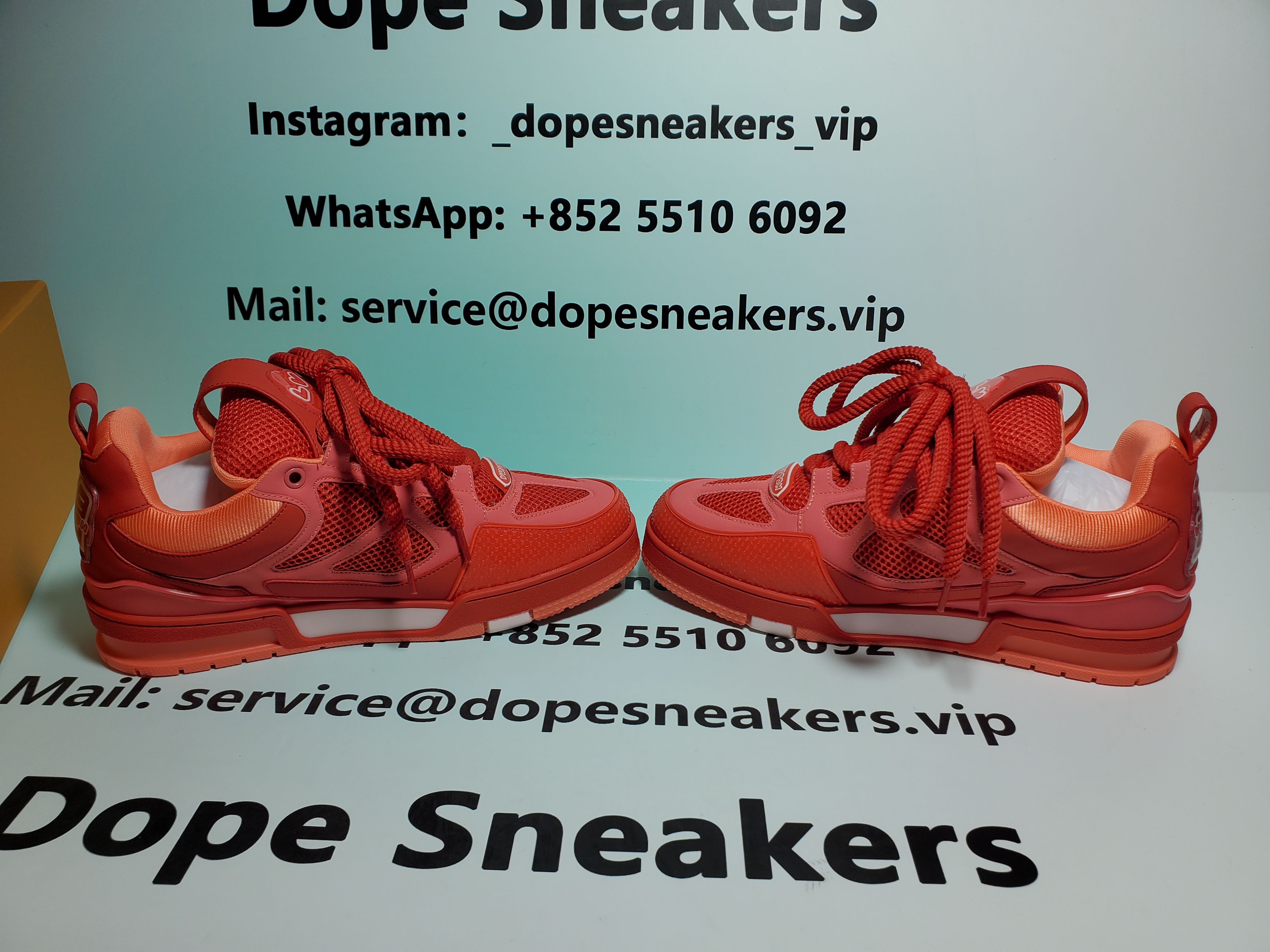 Louis Vuitton LV Skate All Red 1ACQNP