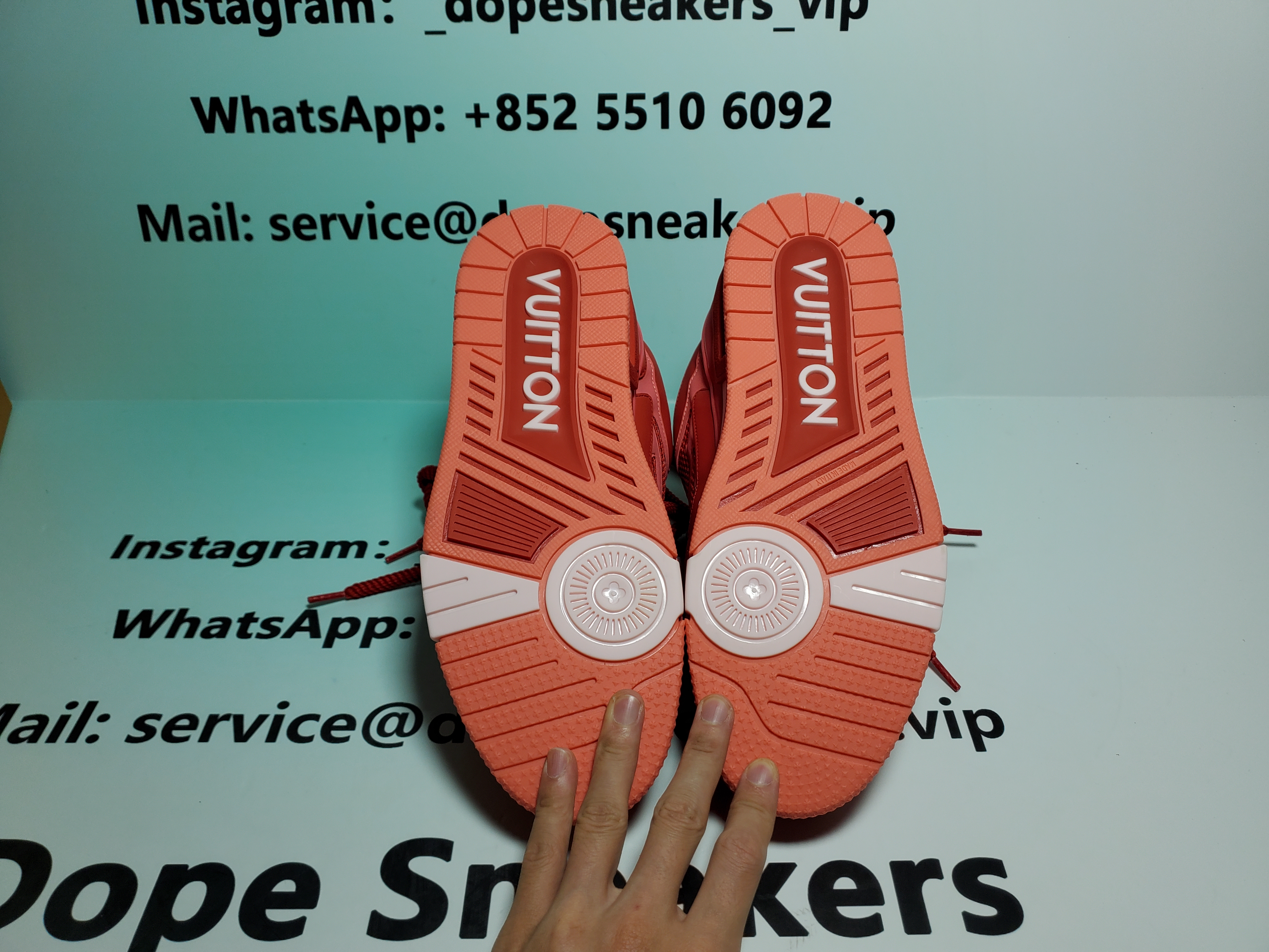 Louis Vuitton LV Skate All Red 1ACQNP